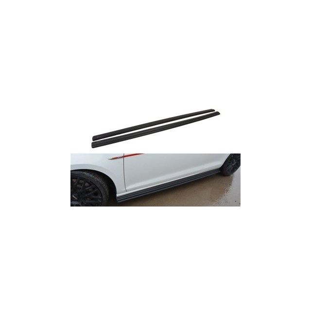 купи Добавки за прагове VW Golf VII GTI PREFACE/Фейслифт (широк) - Maxton Design