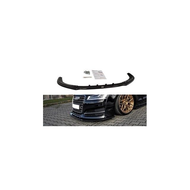 купи Добавка за предна броня/лип спойлер V.1 Audi S8 D4 FL - Maxton Design