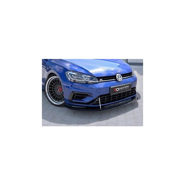 купи Хибридни Добавка за предна броня/лип спойлер VW Golf 7 R / R-Line Facelift - Maxton Design