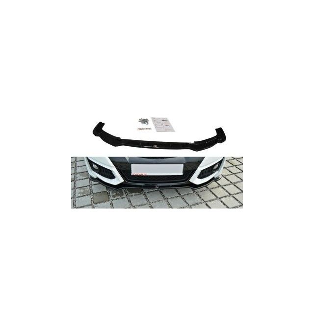 купи Добавка за предна броня/лип спойлер Honda Civic Mk9 Facelift - Maxton Design
