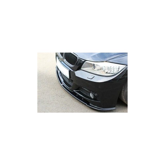 купи Добавка за предна броня/лип спойлер V.1 за BMW 3 E91 M-Pack Facelift - Maxton Design