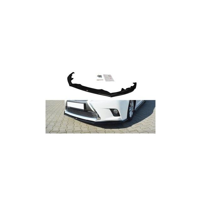 купи Добавка за предна броня/лип спойлер V.1 Lexus CT Mk1 Facelift - Maxton Design