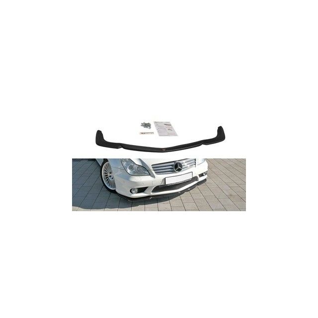 купи Добавка за предна броня/лип спойлер V.1 Mercedes CLS C219 55AMG - Maxton Design