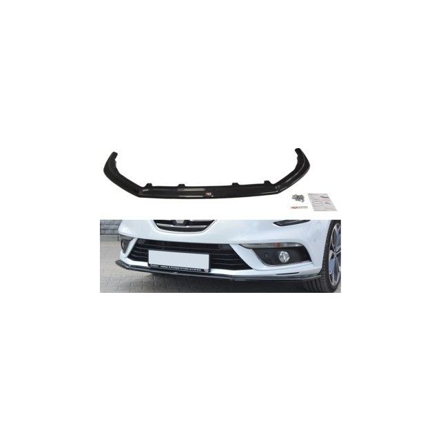 купи Добавка за предна броня/лип спойлер V.1 Хечбек Renault Megane Mk4 - Maxton Design