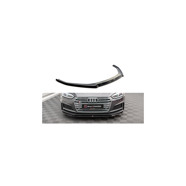 купи Добавка за предна броня/лип спойлер V.2 Audi A5 F5 S-Line - Maxton Design
