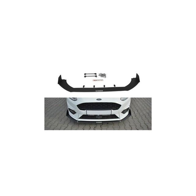 купи Добавка за предна броня/лип спойлер V.1 Ford Fiesta Mk8 ST / ST-LINE - Maxton Design