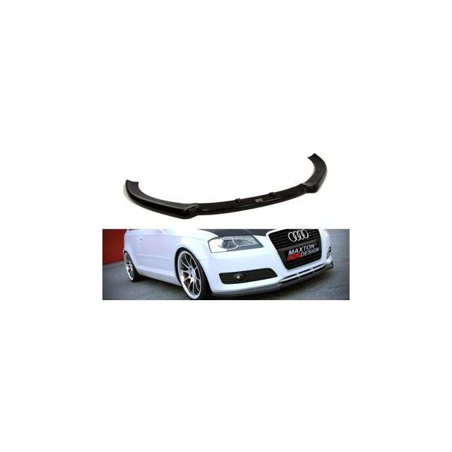 купи Добавка за предна броня/лип спойлер Audi A3 8p (модел на фейслифт) - Maxton Design