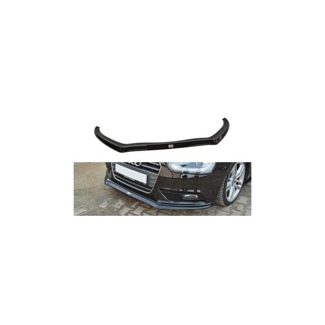 купи Добавка за предна броня/лип спойлер V.2 Audi A4 B8 FL - Maxton Design