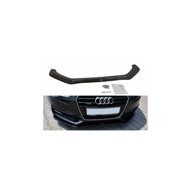 купи Добавка за предна броня/лип спойлер V.2 Audi S5 / A5 S-Line 8T FL - Maxton Design