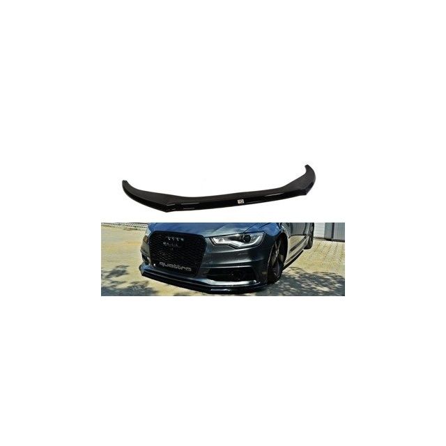 купи Добавка за предна броня/лип спойлер V.2 Audi S6 / A6 S-Line C7 - Maxton Design