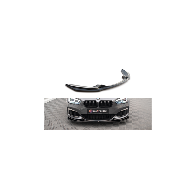 купи Добавка за предна броня/лип спойлер V.3 BMW 1 F20/F21 M-сила - Maxton Design