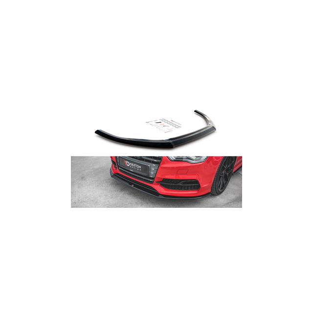 купи Добавка за предна броня/лип спойлер V.1 Audi S3 / A3 S-Line 8V седан / Cabrio - Maxton Design