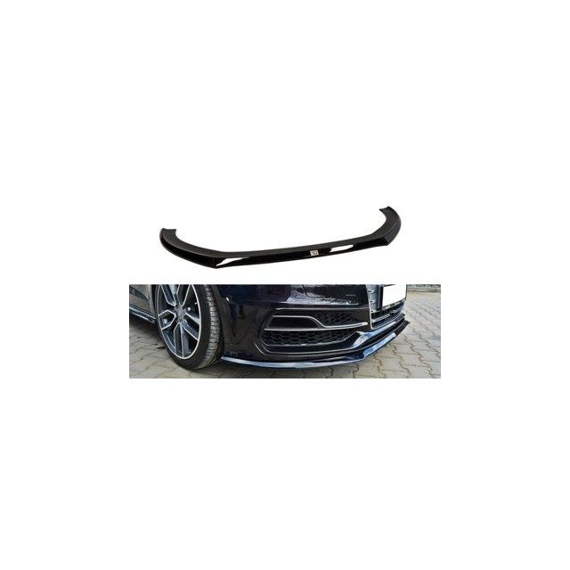 купи Добавка за предна броня/лип спойлер Audi S3 / A3 S-Line 8V хечбек / спорт - Maxton Design