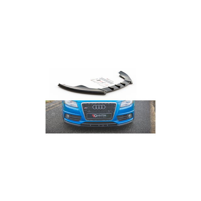 купи Добавка за предна броня/лип спойлер Audi S4 / A4 S-Line B8 - Maxton Design