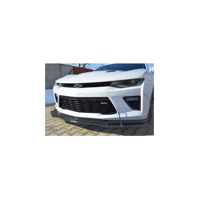 купи Добавка за предна броня/лип спойлер Chevrolet Camaro 6-ти ген. Фаза-I 2SS купе - Maxton Design