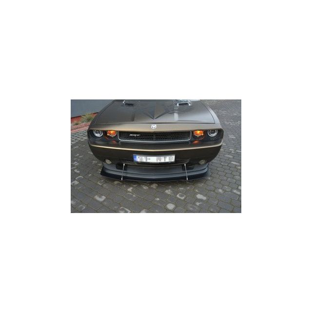 купи Добавка за предна броня/лип спойлер V.1 Dodge Challenger Mk3. Фаза-I SRT8 Coupe - Maxton Design