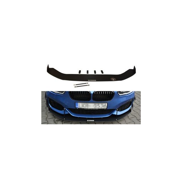 купи Добавка за предна броня/лип спойлер V.2 BMW 1 F20/F21 M-Power Facelift - Maxton Design