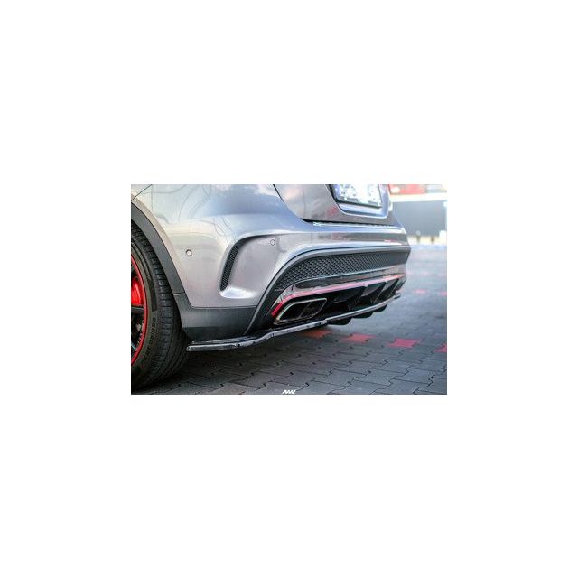 купи Централна Добавка за задна броня (с вертикални пръти) Mercedes-Benz GLA 45 AMG SUV (x156) PREFACE - Maxton Design