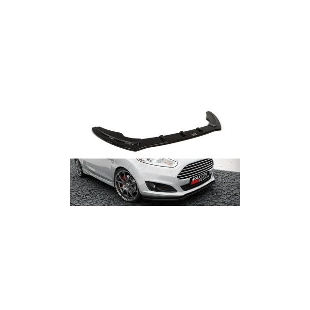 купи Добавка за предна броня/лип спойлер Ford Fiesta Mk7 FL - Maxton Design