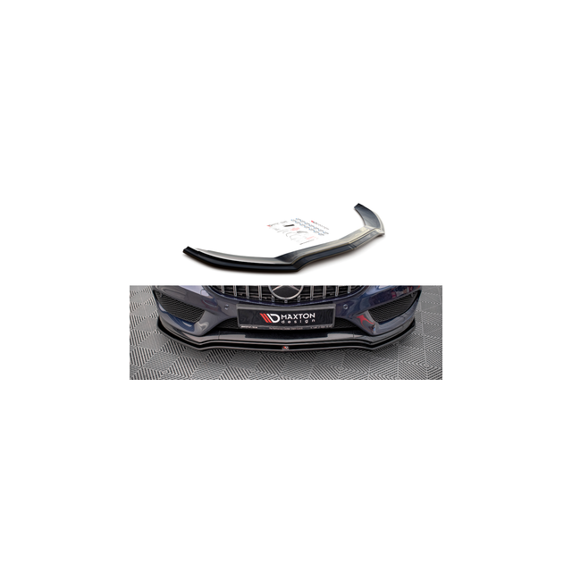 купи Добавка за предна броня/лип спойлер V.1 Mercedes-Benz C43 AMG W205 - Maxton Design