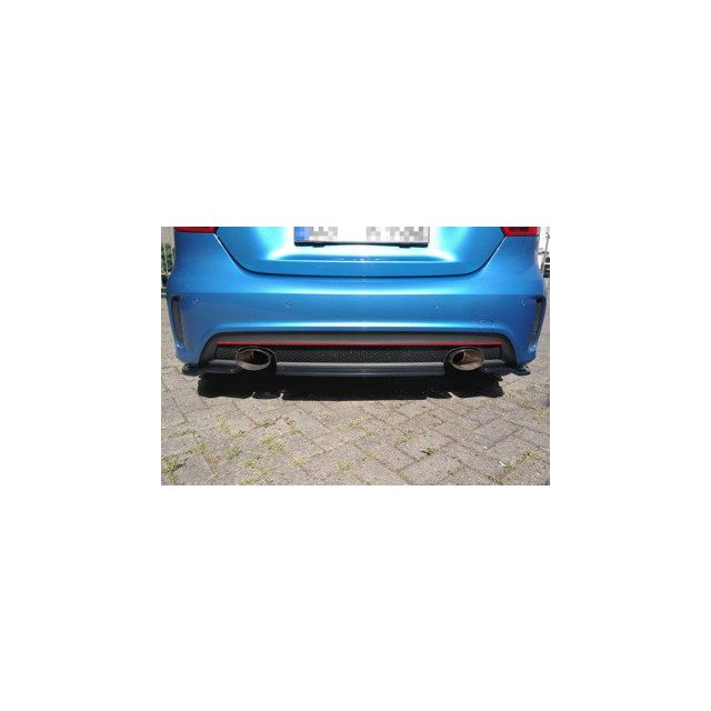 купи Централна Добавка за задна броня (без вертикални пръти) Mercedes-Benz W176 AMG-Line PREFACE - Maxton Design