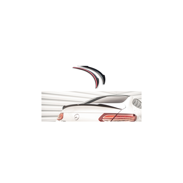 купи Добавка за спойлер mercedes- benz c-class w205 coupe amg-line - Maxton Design
