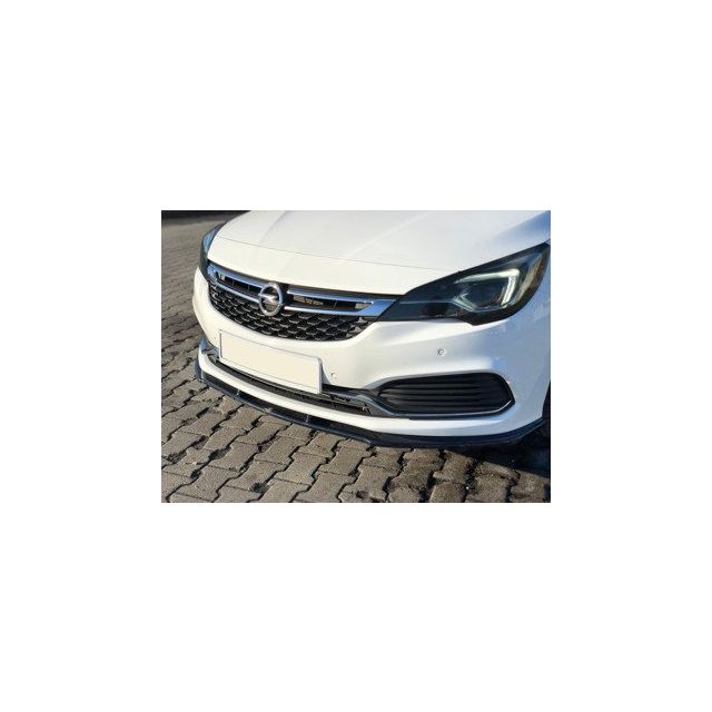 купи Добавка за предна броня/лип спойлер V.1 Opel Astra K Opc-Line - Maxton Design