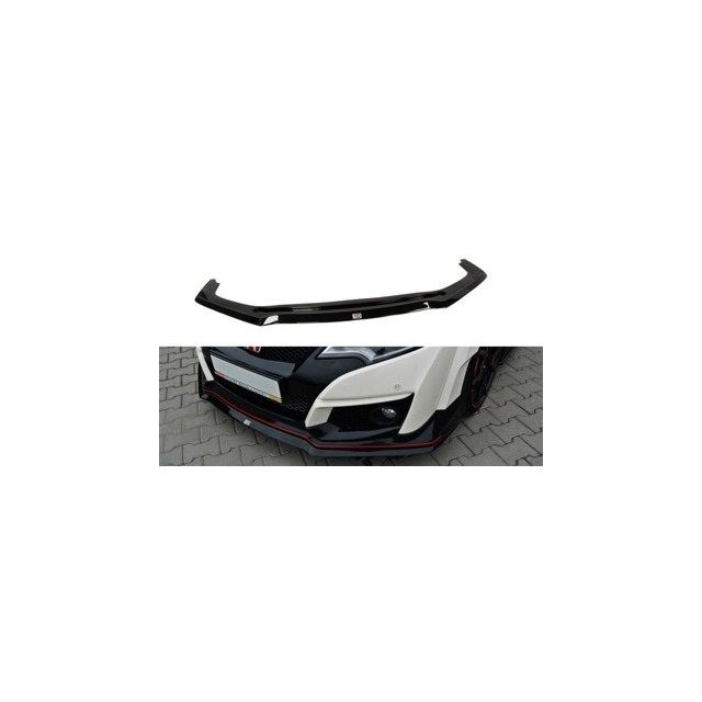 купи Добавка за предна броня/лип спойлер V.2 Honda Civic IX тип R - Maxton Design