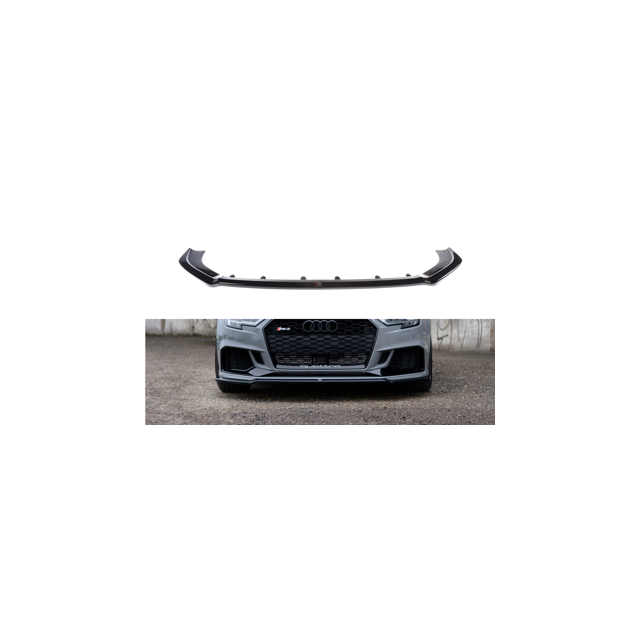 купи Добавка за предна броня/лип спойлер V.2 Audi RS3 8V FL седан - Maxton Design