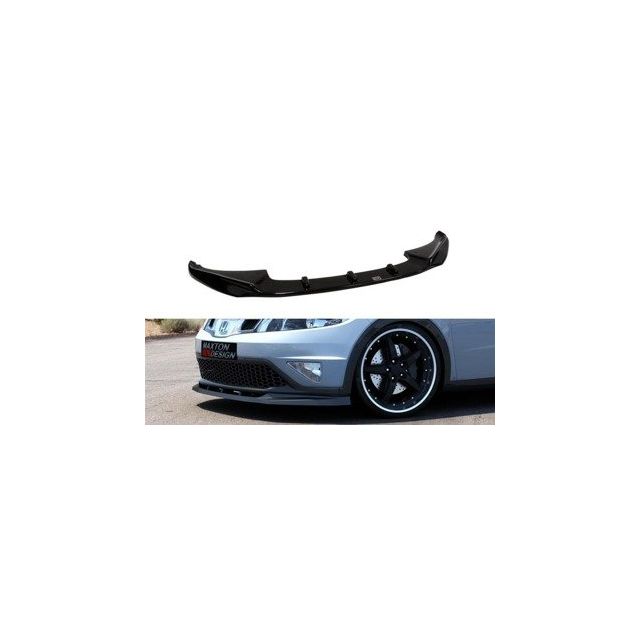 купи Добавка за предна броня/лип спойлер Honda Civic Mk8 (Facelift) - Maxton Design