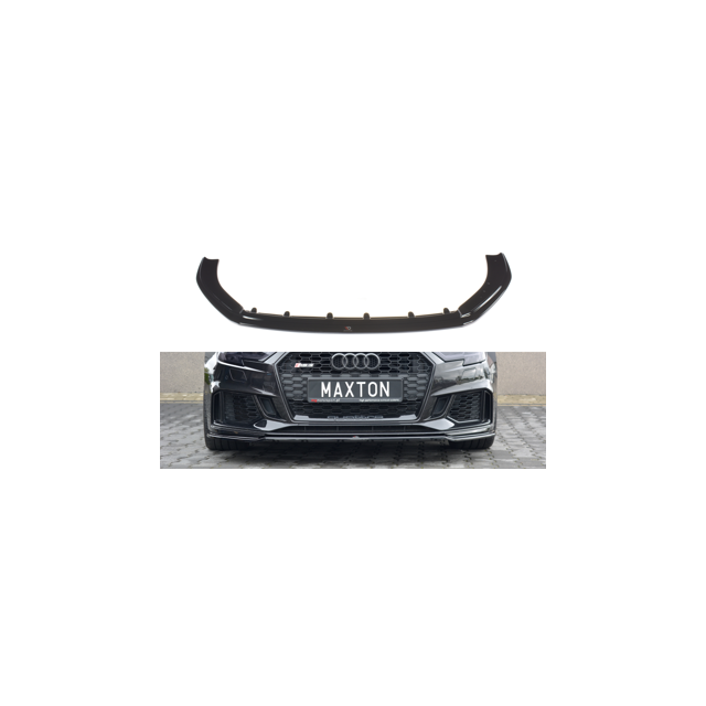 купи Добавка за предна броня/лип спойлер V.2 Audi RS3 8V FL Sportback - Maxton Design