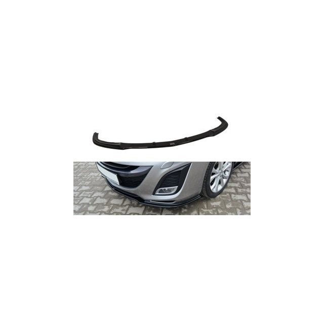 купи Добавка за предна броня/лип спойлерMazda 3 Mk2 Sport (PREFACE) - Maxton Design