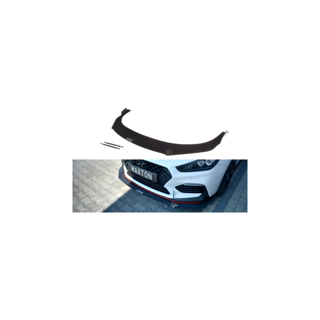 купи Добавка за предна броня/лип спойлер Hyundai i30 mk3 n - Maxton Design