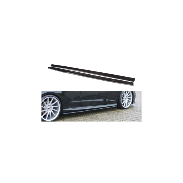 купи Добавки за прагове Audi S3 / A3 S-Line 8V / 8V FL Хечбек - Maxton Design