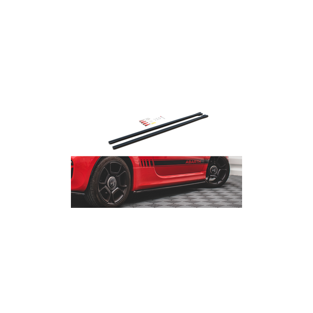 купи Добавки за прагове fiat 500 abarth mk1 фейслифт - Maxton Design