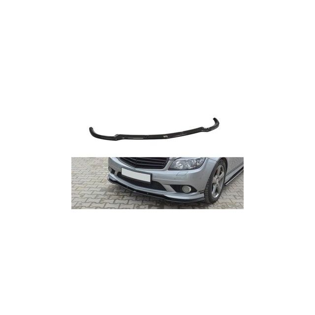 купи Добавка за предна броня/лип спойлер Mercedes C W204 AMG-Line (PREFACE) - Maxton Design