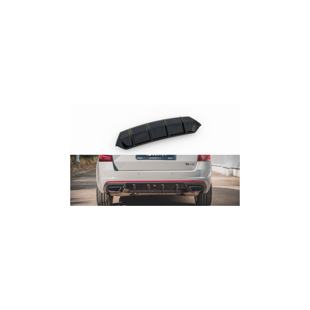 купи Дифузьор V.1 Skoda Octavia RS MK3 / MK3 FL Хечбек - Maxton Design