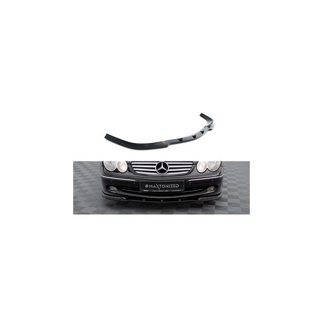купи Добавка за предна броня/лип спойлер V.1 Mercedes Clk W 209 за стандартна версия - Maxton Design