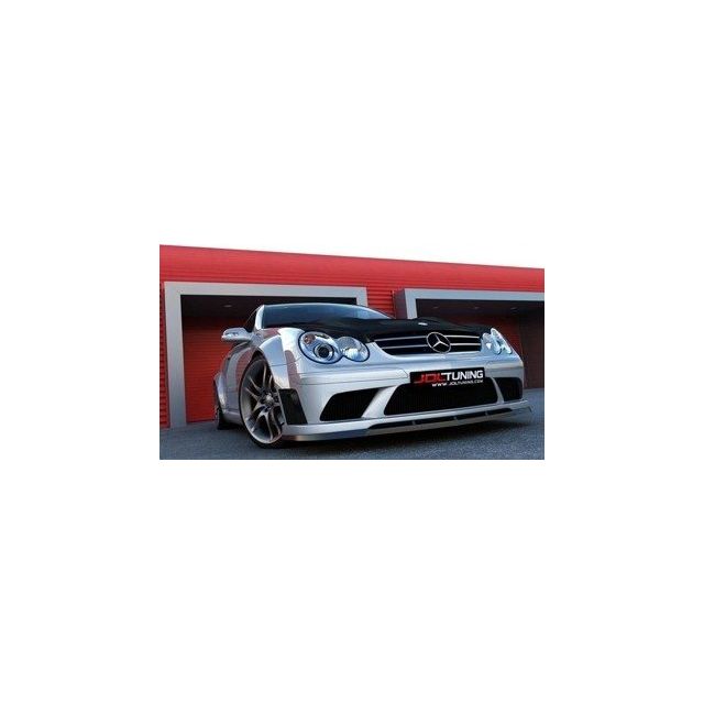 купи Добавка за предна броня/лип спойлер Mercedes Clk W209 (за броня ME-CLK-209-черно-F1) - Maxton Design