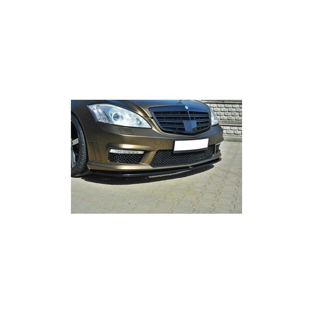 купи Добавка за предна броня/лип спойлер Mercedes S-Class W221 AMG - Maxton Design