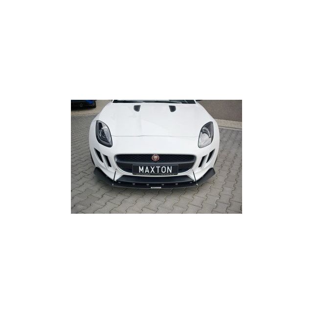 купи Добавка за предна броня/лип спойлери Jaguar F-тип - Maxton Design