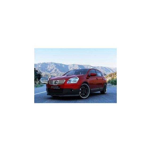 купи Добавка за предна броня/лип спойлер Nissan Qashqai (PREFACE) - Maxton Design