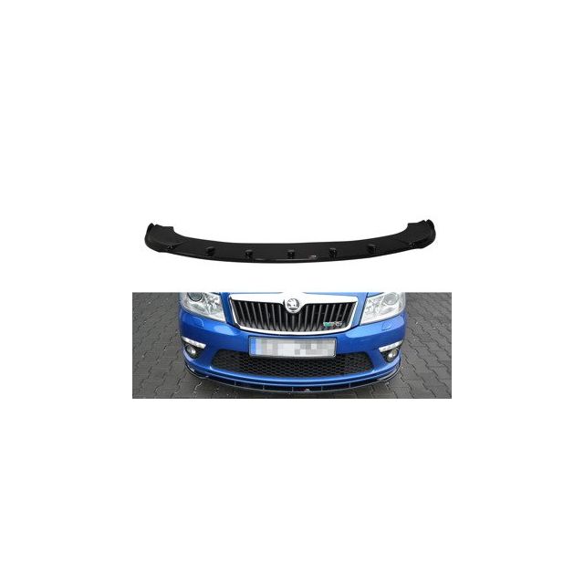 купи Добавка за предна броня/лип спойлер V.1 Skoda Octavia RS Mk2 FL - Maxton Design