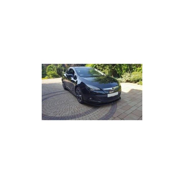 купи Добавка за предна броня/лип спойлер Opel Astra J GTC - Maxton Design
