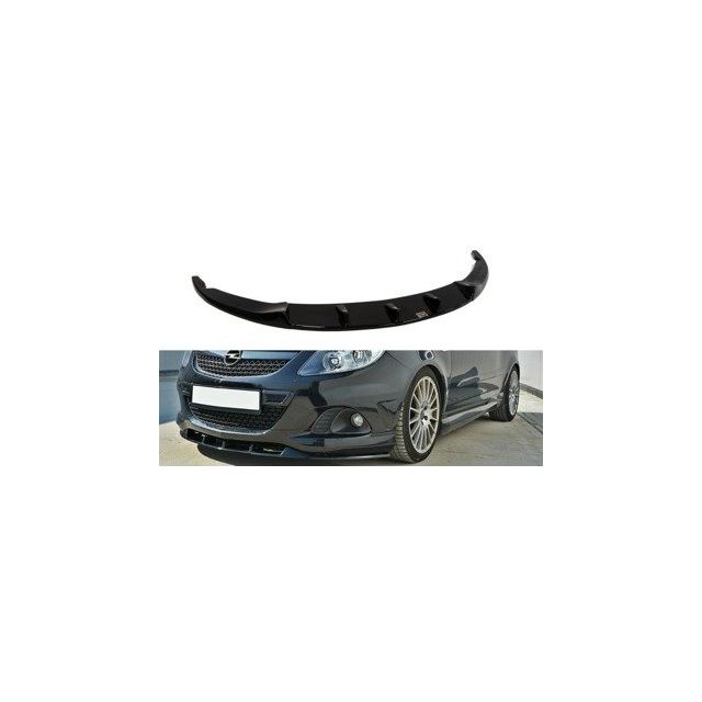 купи Добавка за предна броня/лип спойлер Opel Corsa D Nurburg (за OPC / VXR броня) - Maxton Design