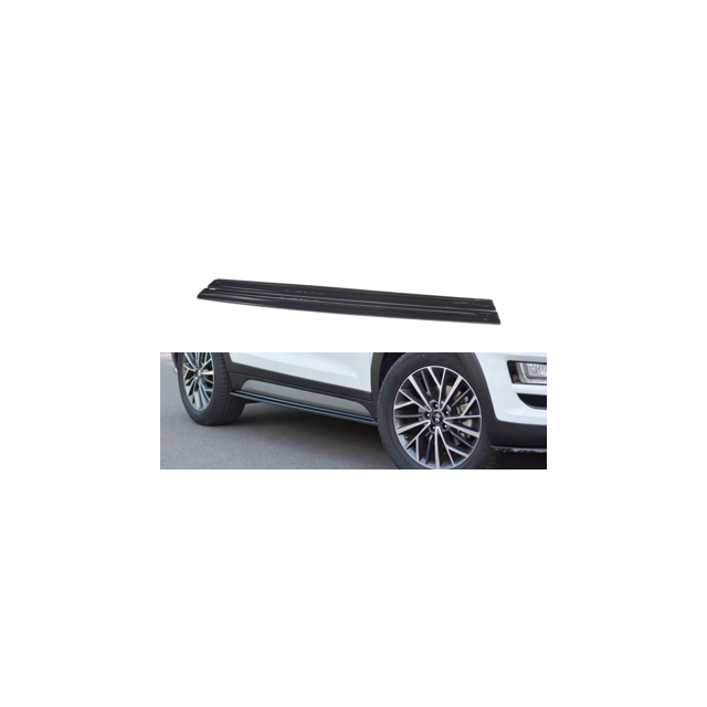 Добавки за прагове Hyundai Tucson Mk3 Facelift - Maxton Design