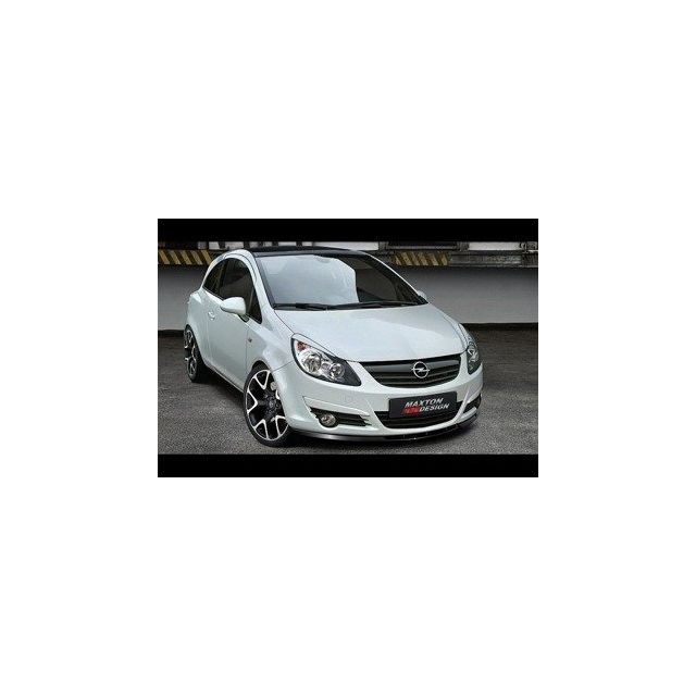 купи Добавка за предна броня/лип спойлер Opel Corsa D (PREFACE) - Maxton Design