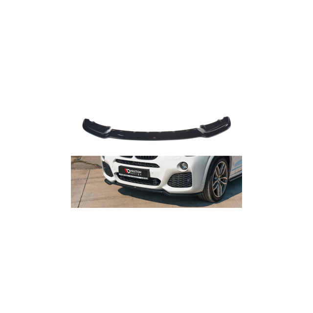 купи Добавка за предна броня/лип спойлер за BMW X3 F25 M-Pack Facelift - Maxton Design