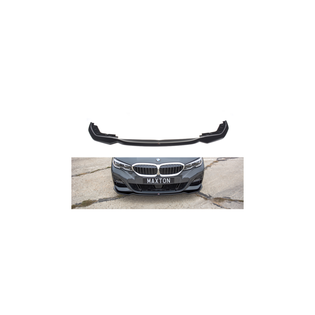 купи Добавка за предна броня/лип спойлер V.2 за BMW 3 G20 M-Pack - Maxton Design