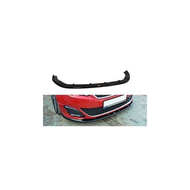 купи Добавка за предна броня/лип спойлер V.2 Peugeot 308 II GTI - Maxton Design